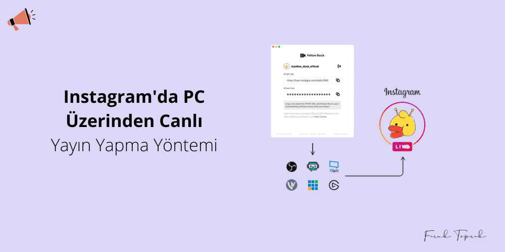 Instagram'da PC Üzerinden Canlı Yayın Yapma Yöntemi