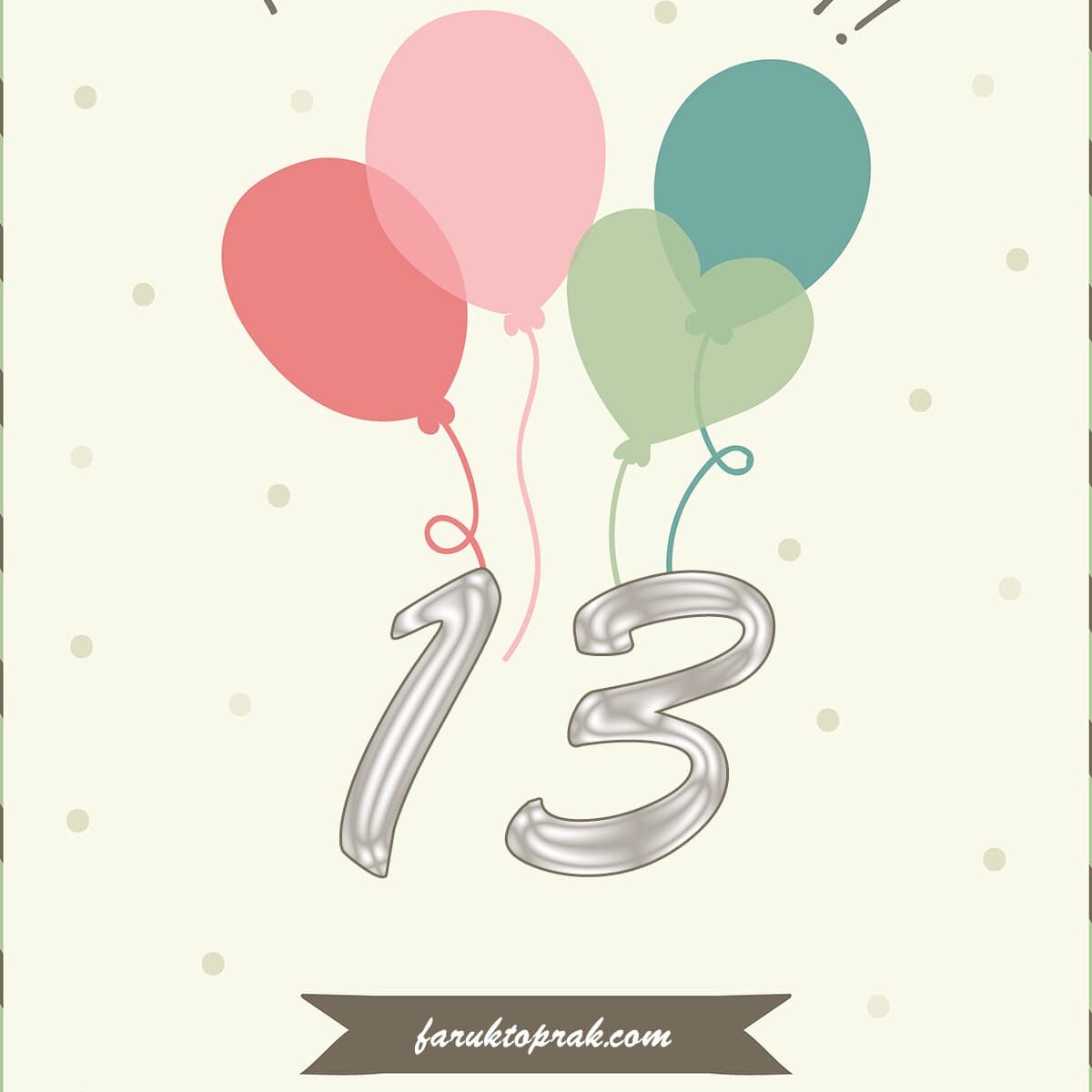 My website faruktoprak.com is 13 years old!