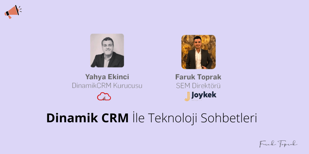 Dinamik CRM İle Dijital Pazarlama Üzerine Güzel Bir Yayın Gerçekleştirdik